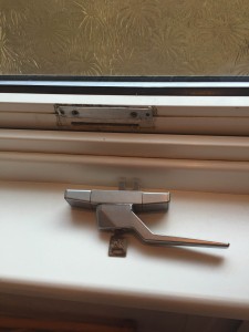 UPVC Discontinued Parts fork style window handle Bexley UPVC Discontinued Parts fork style window handle Bexley